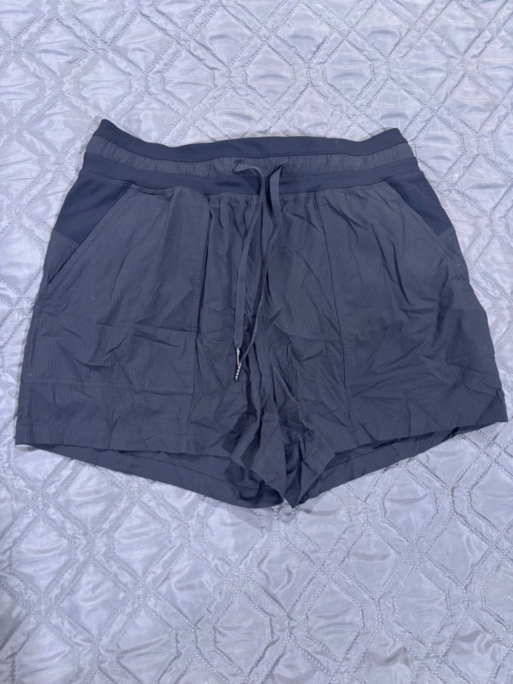 lululemon athletica Women's Navy Athletic Drawstring Shorts